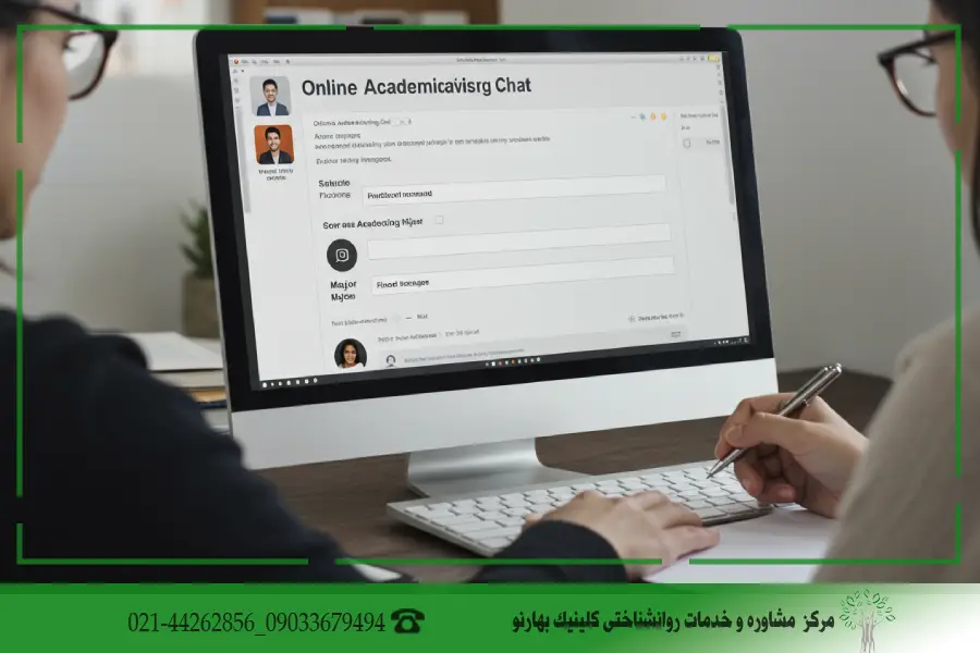 مراحل انجام مشاوره تحصیلی با چت